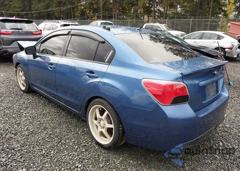 2016 Subaru Impreza 2.0I from USA, damaged, VIN JF1GJAA62GG009231